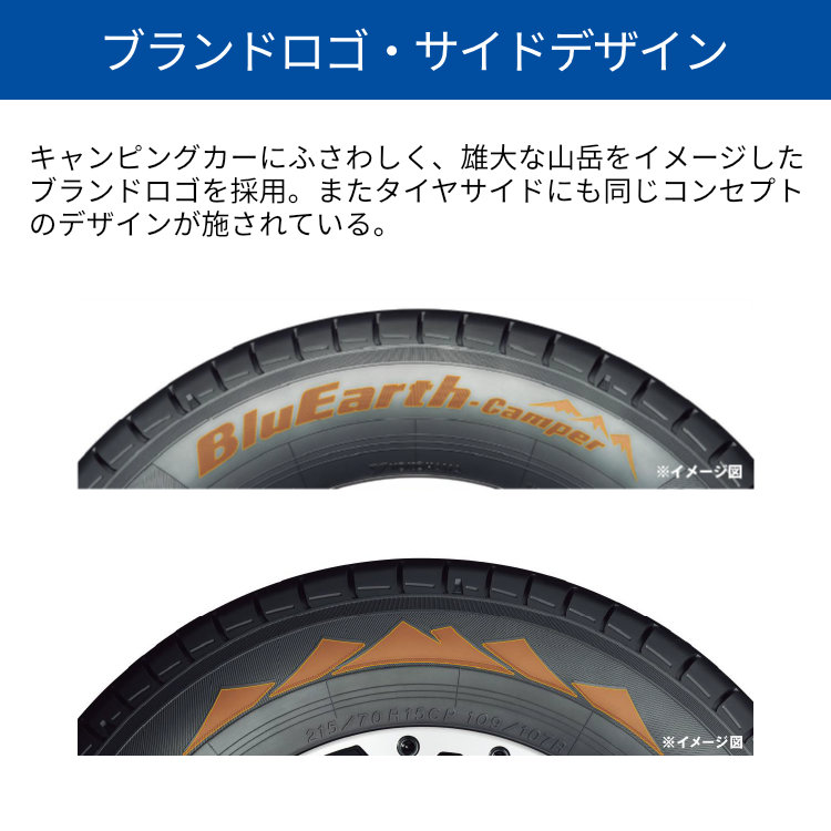 2025年製 YOKOHAMA BluEarth-Camper RY55E 215/70R15 109/107R